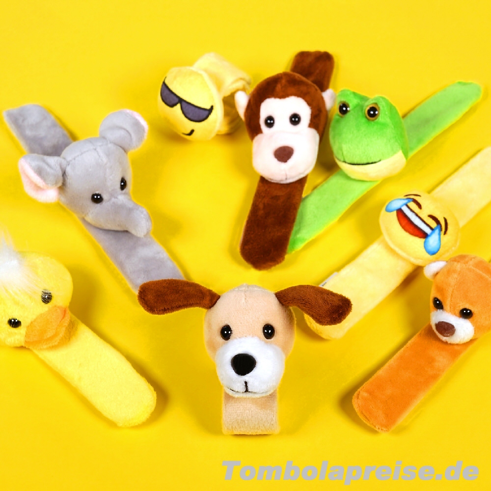 Tombolapreis Schnapparmband Plüschtiere