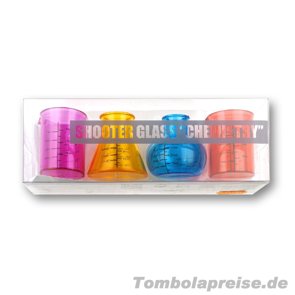 Tombolapreis Schnapsgläser-Set Chemie