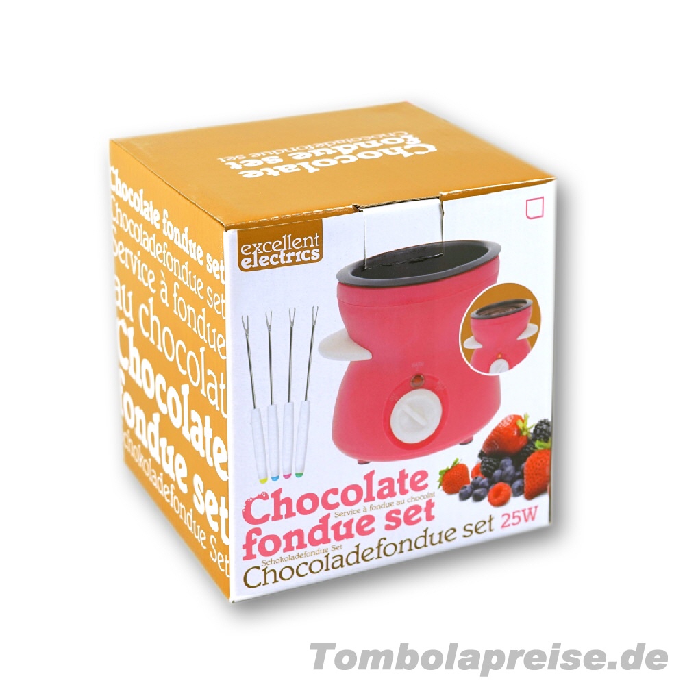 Tombolapreis Schoko-Fondue-Set