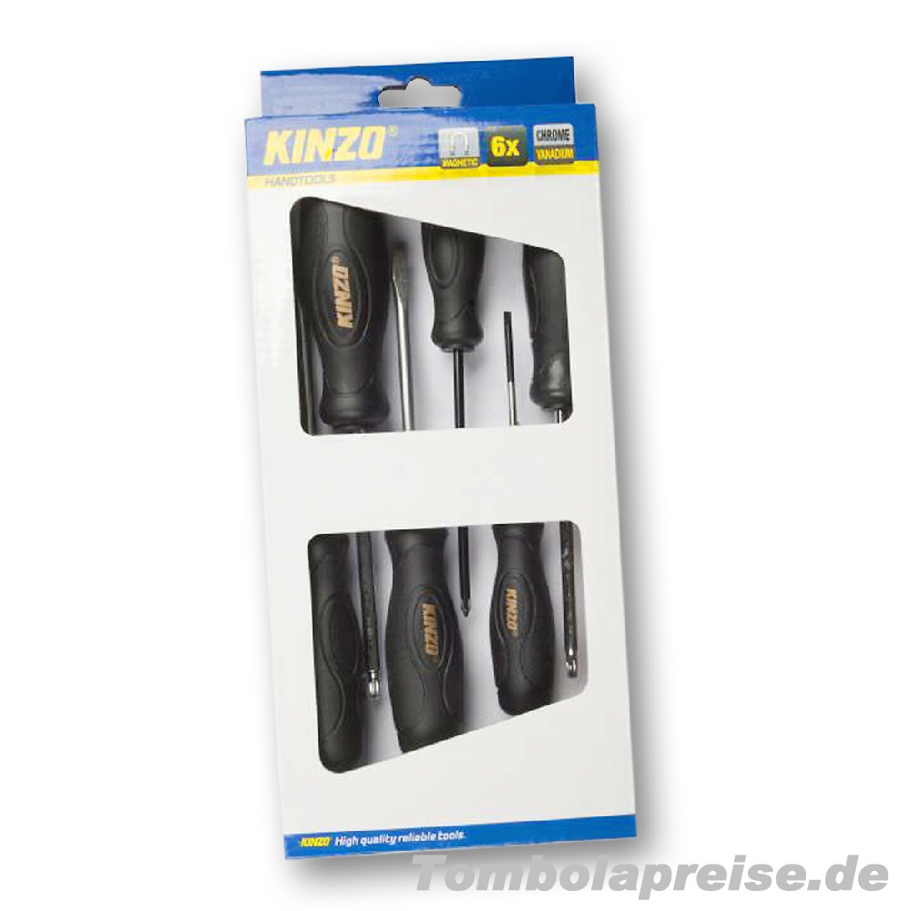 Tombolapreis 6teiliges Schraubendreher-Set