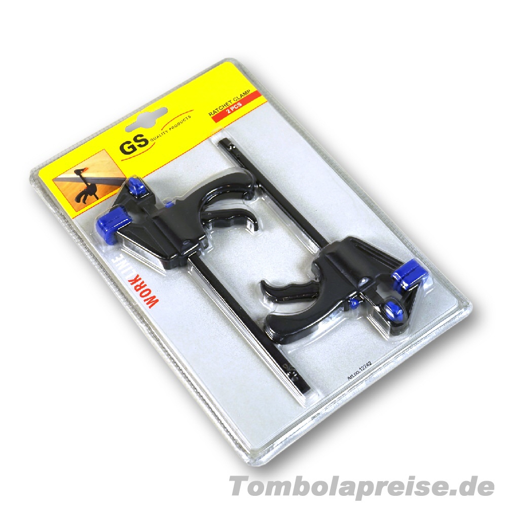 Tombolapreis Schraubzwingen
