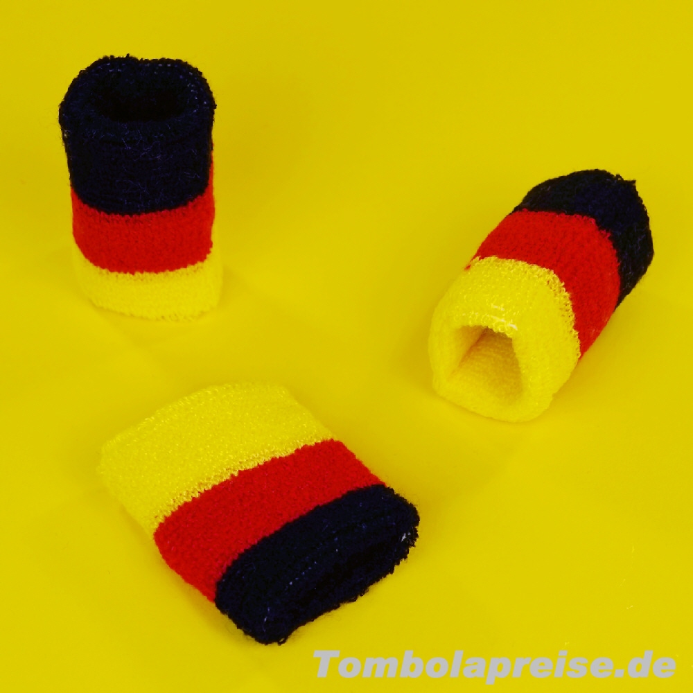 Tombolapreis Schweissband Deutschlandfarben