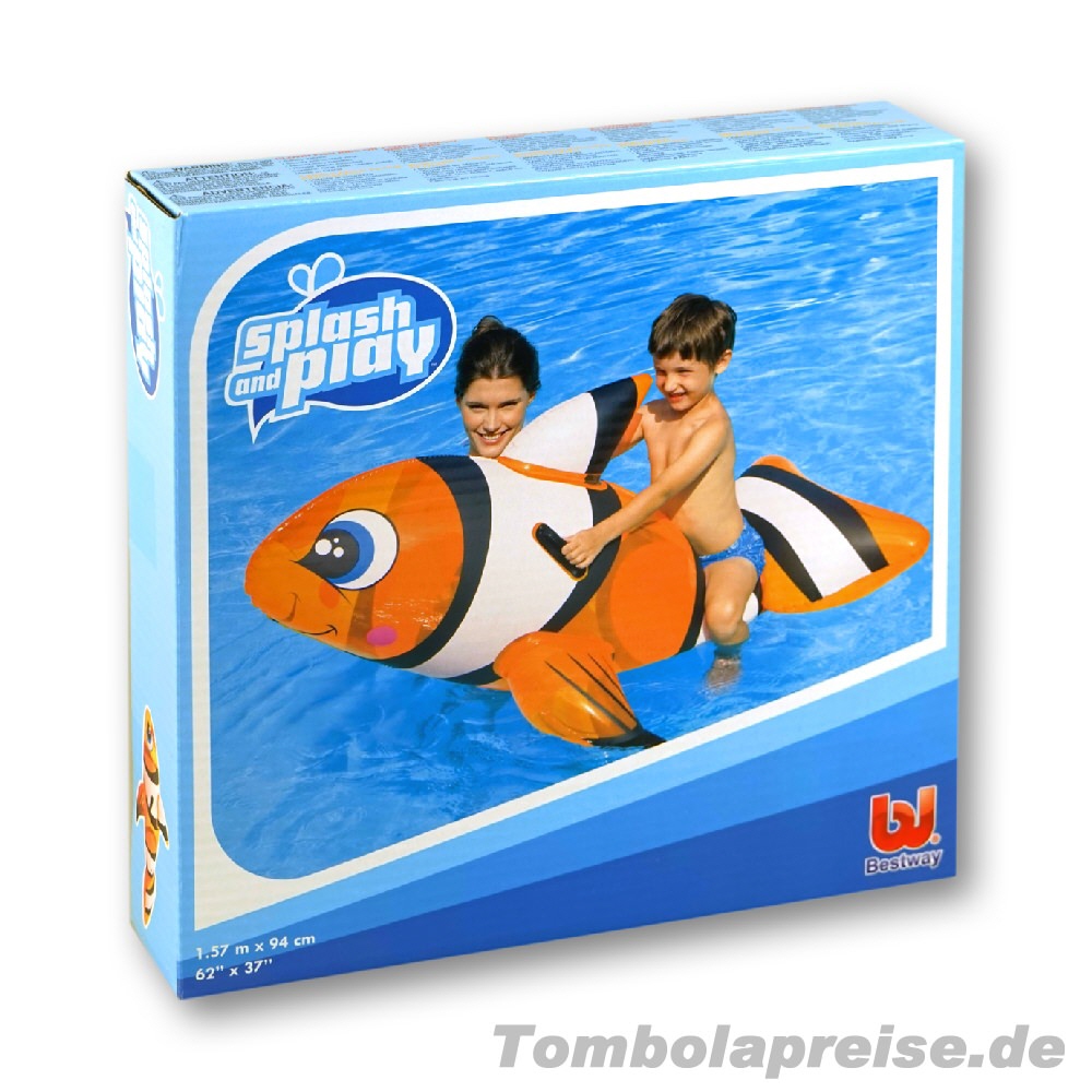 Tombolapreis Schwimmtier Clownfisch
