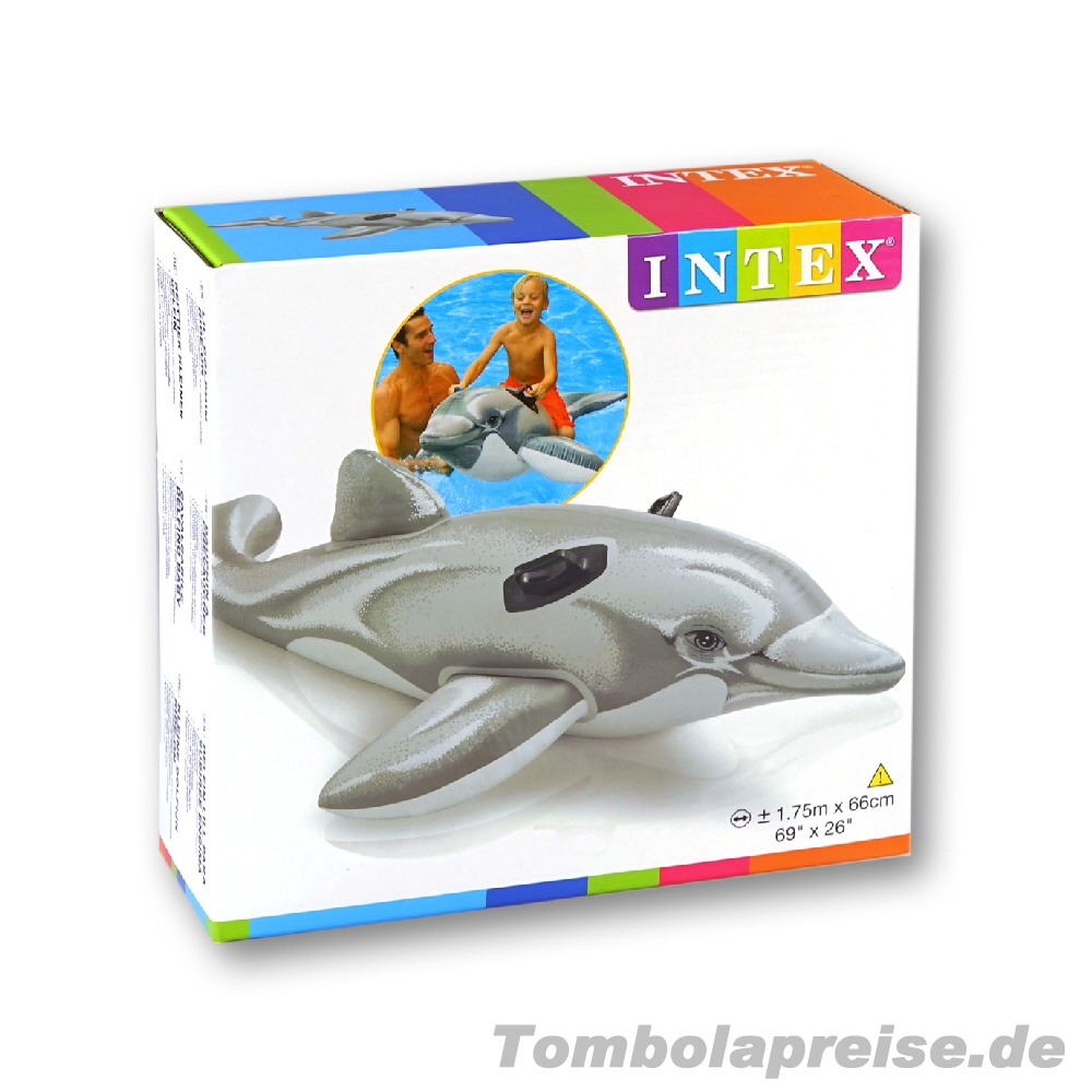 Tombolapreis Schwimmtier Delfin