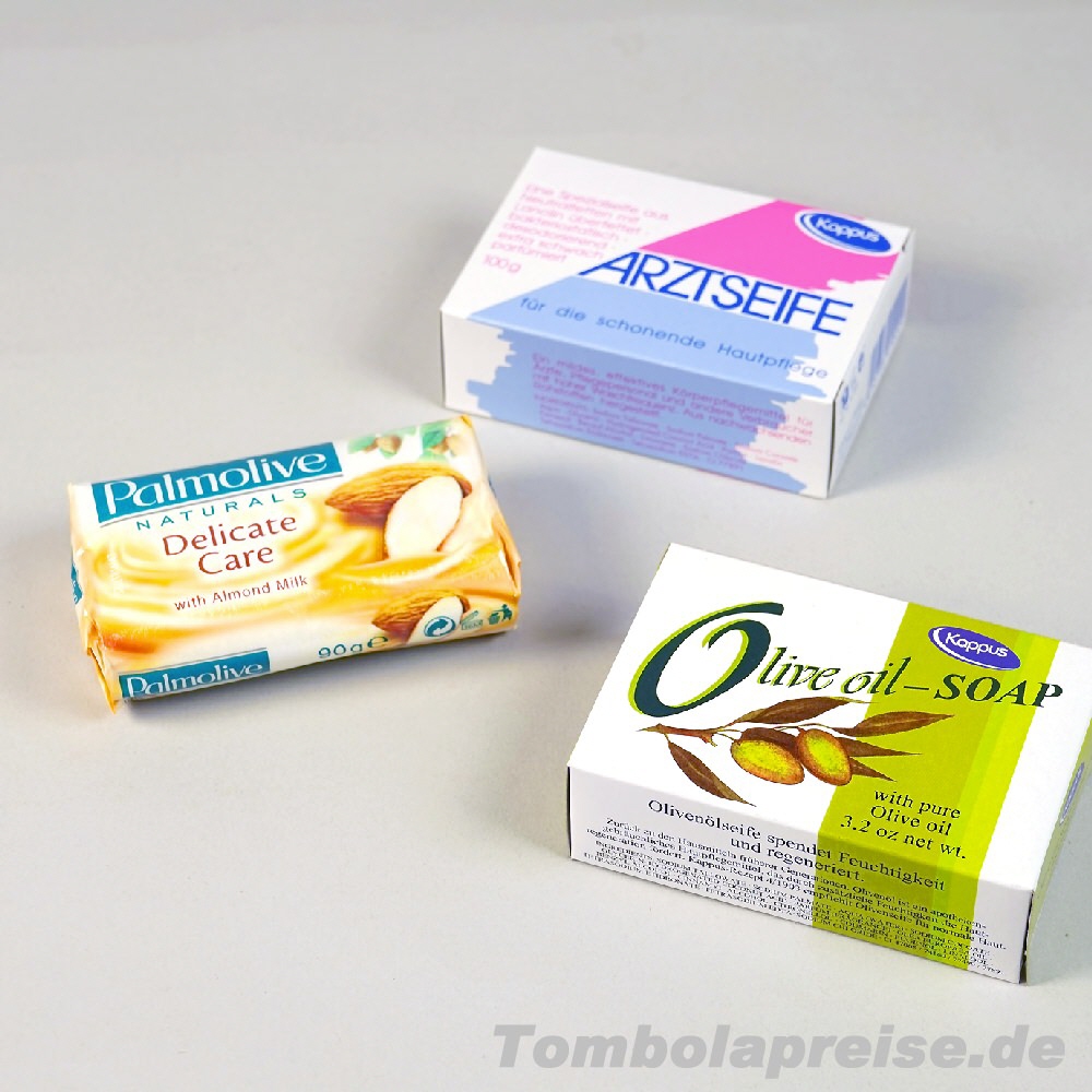 Tombolapreis Seifenstücke