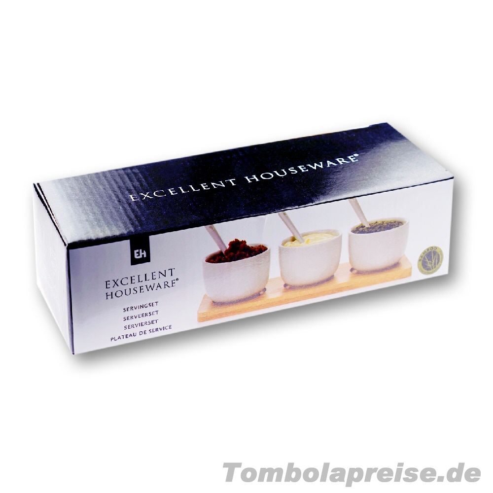 Tombolapreis Servierschalen-Set