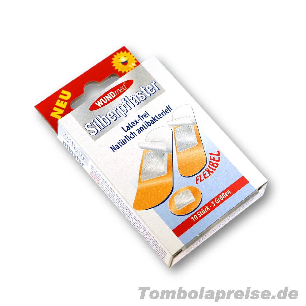 Tombolapreis Silberpflaster steril