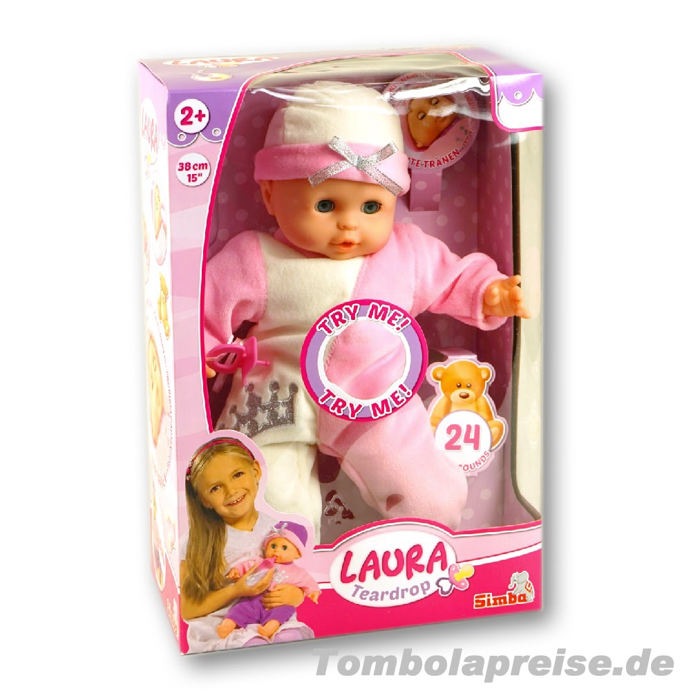 Tombolapreis Schlafpuppe Laura