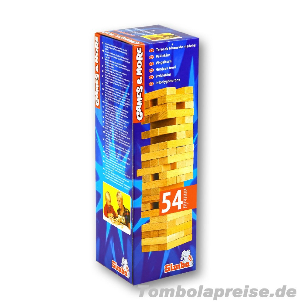 Tombolapreis Wackelturmspiel