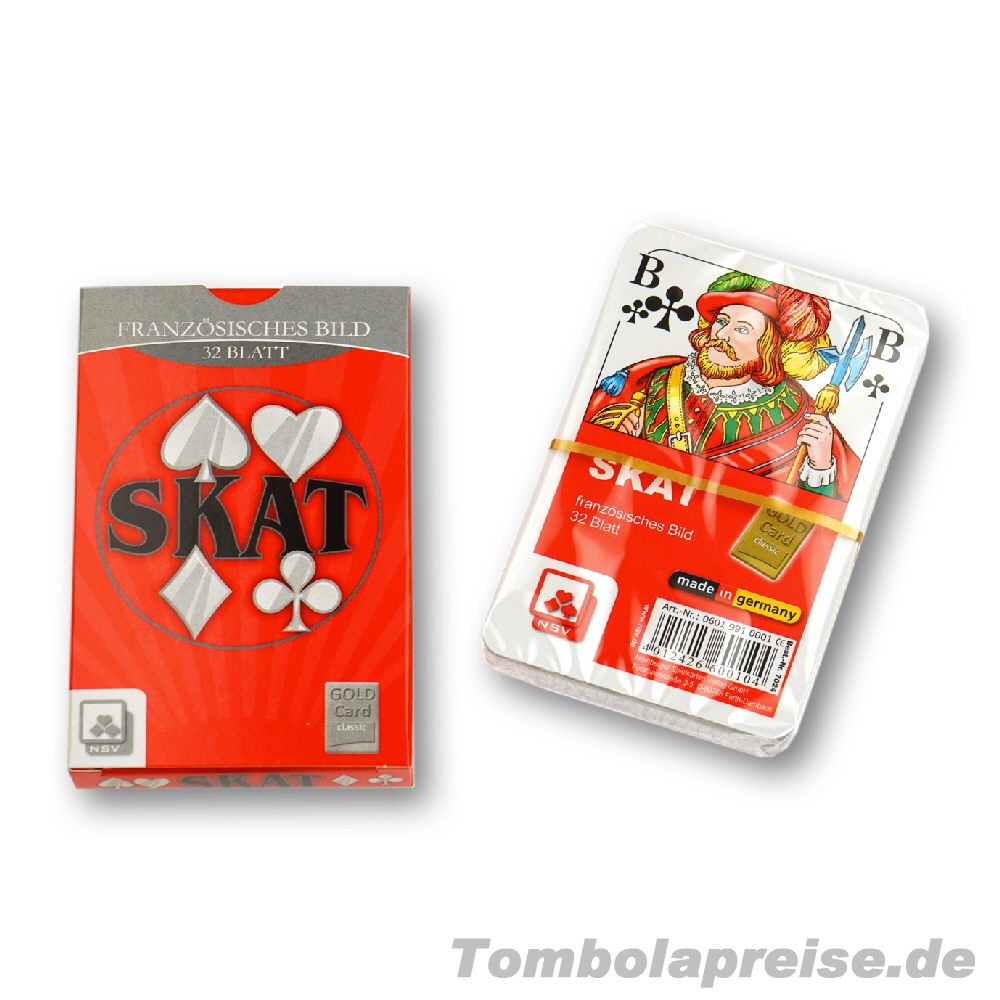 Tombolapreis Skat-Spielkarten
