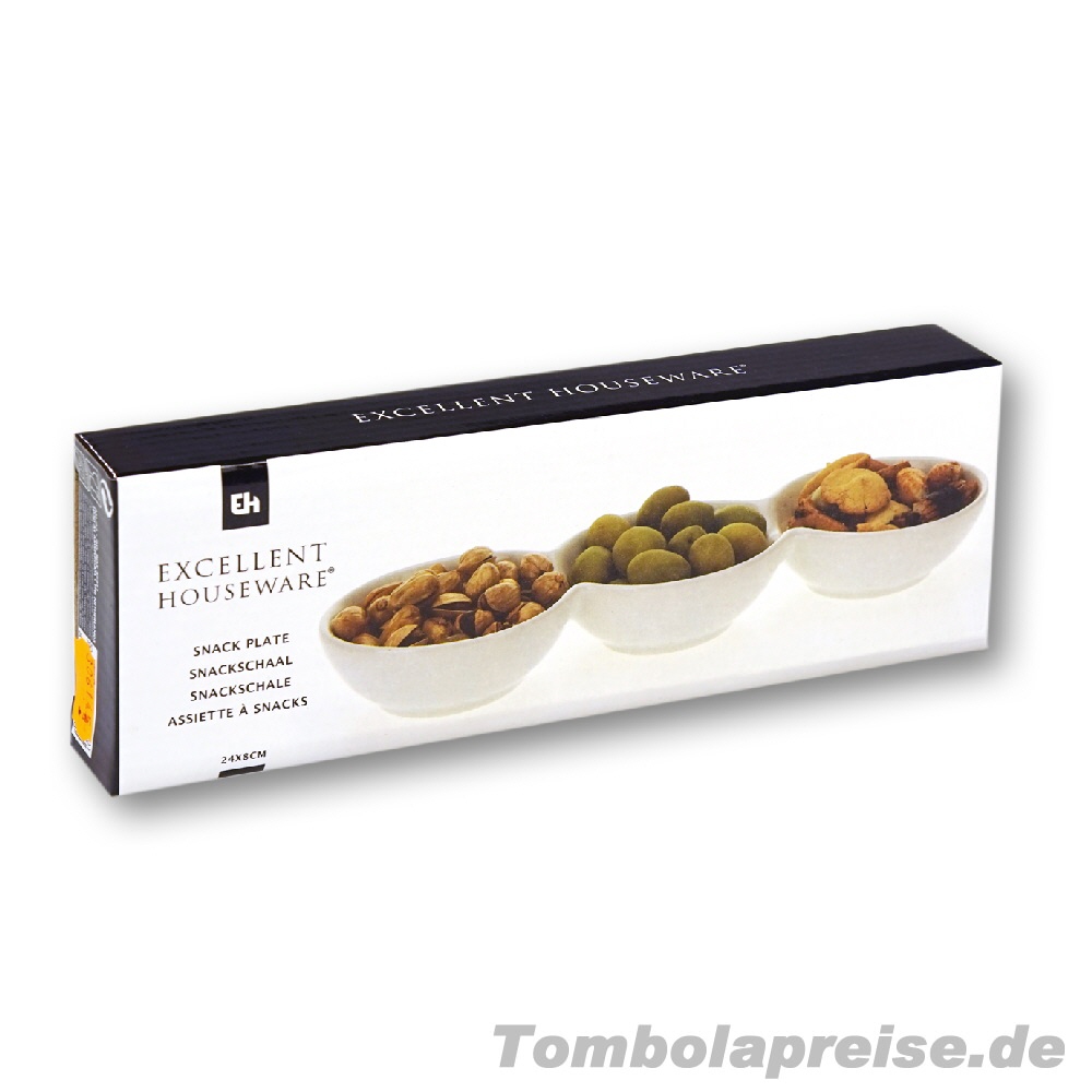 Tombolapreis Runde Snackschalen