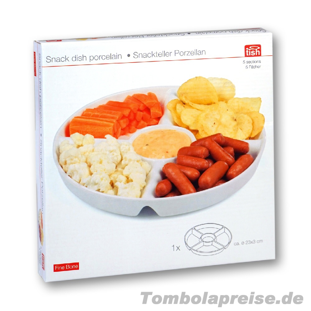 Tombolapreis 5er-Snackschale