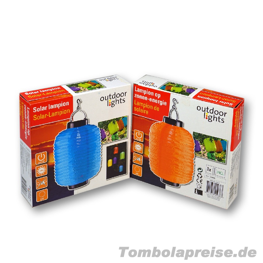 Tombolapreis Solar-Gartenleuchte