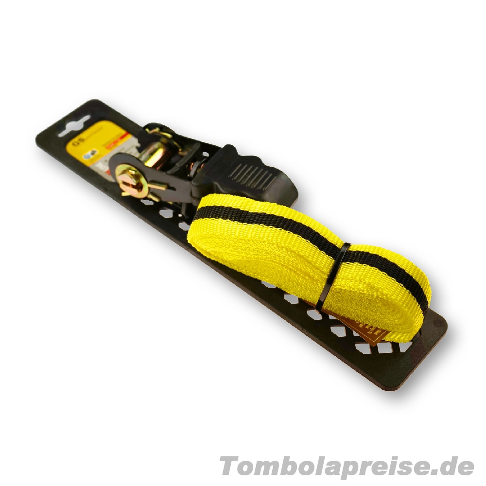 Tombolapreis Spanngurt mit Ratsche
