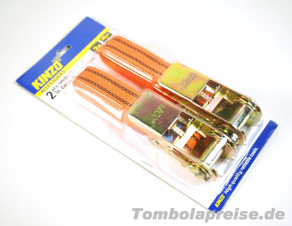 Tombolapreis 2er-Set Spanngurte