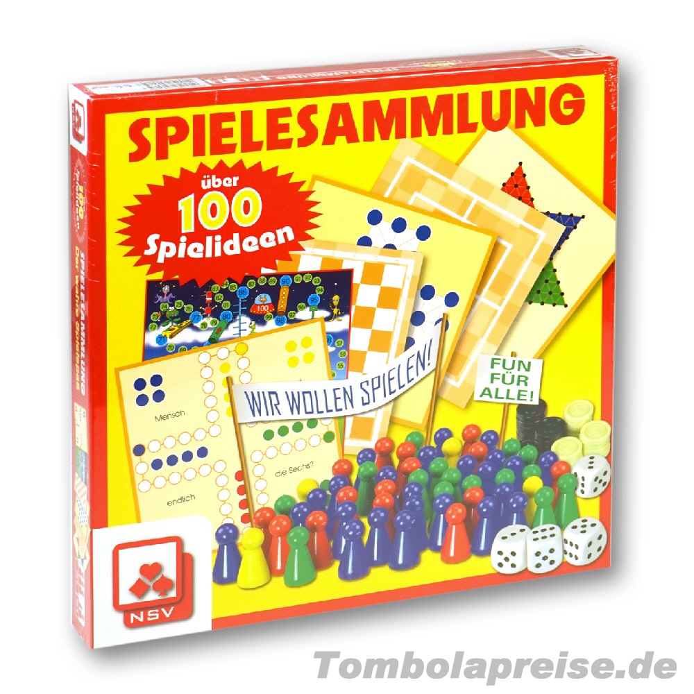 Tombolapreis Spielesammlung 100