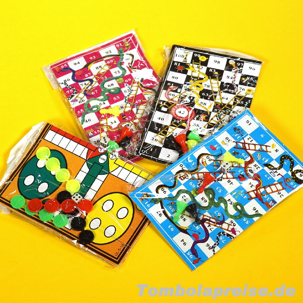 Tombolapreis Spielesammlung auf Karte