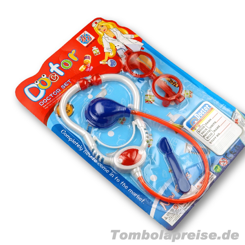 Tombolapreis Doktor-Spielset auf Karte