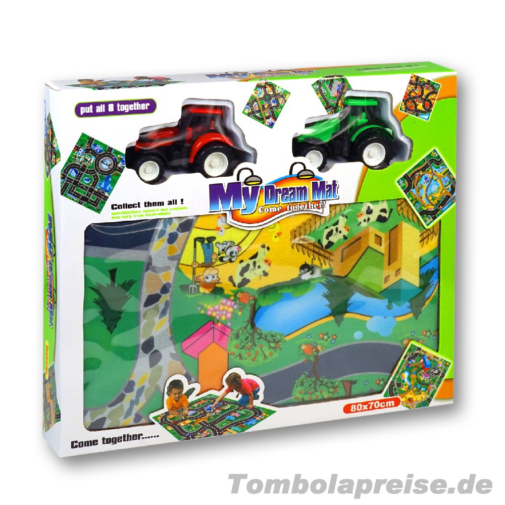 Tombolapreis Bauernhof-Spielteppich