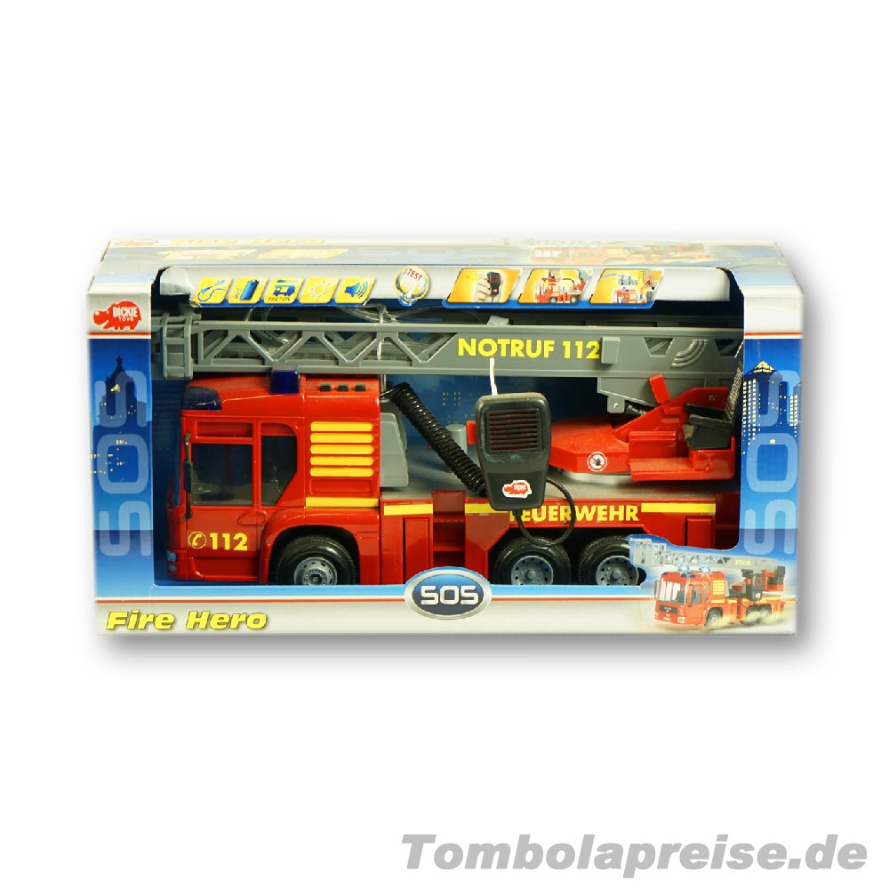 Tombolapreis Spielzeug-Feuerwehrauto
