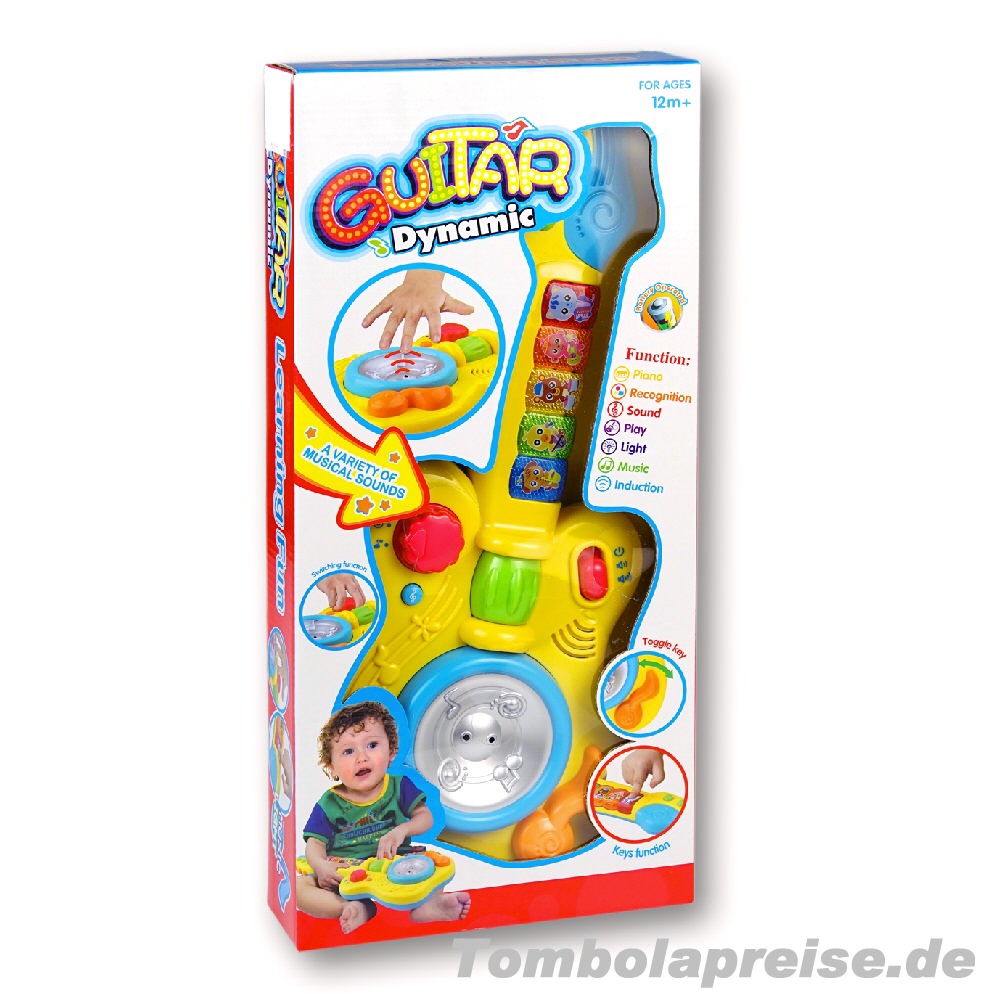 Tombolapreis Spielzeug-Gitarre