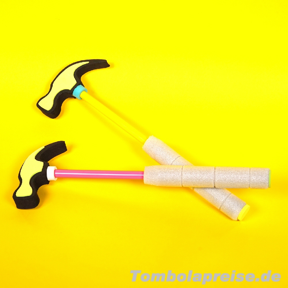Tombolapreis Spielzeug-Schaumstoffhammer