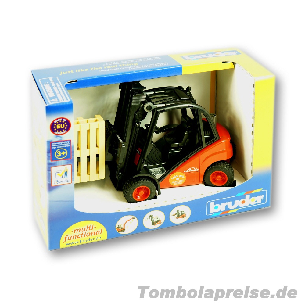 Tombolapreis Spielzeug-Gabelstapler