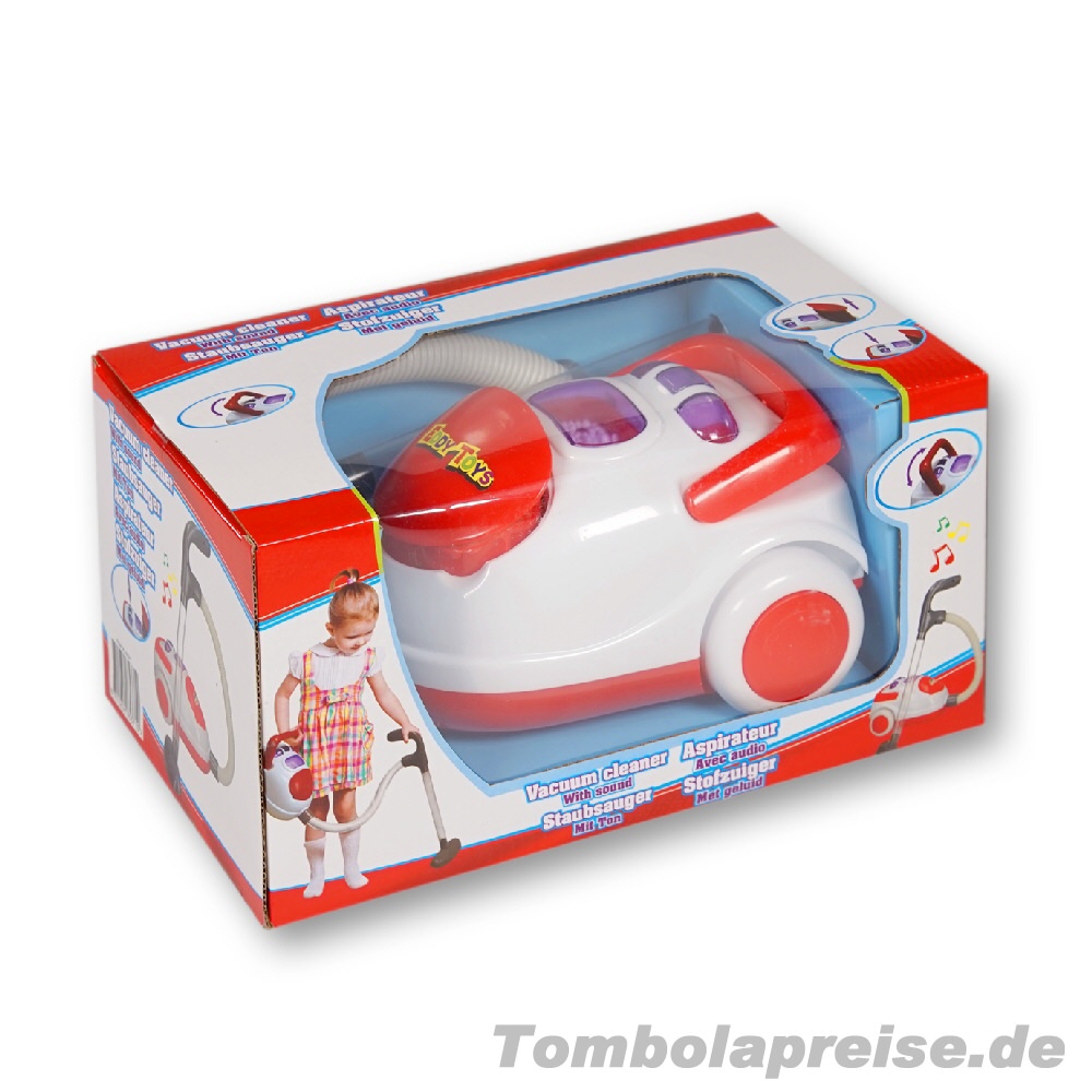Tombolapreis Spielzeug-Staubsauger