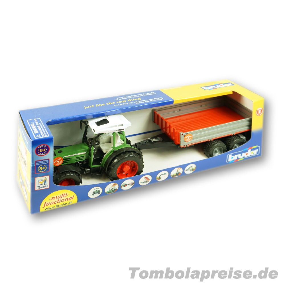 Tombolapreis Spielzeug-Traktor mit Hänger