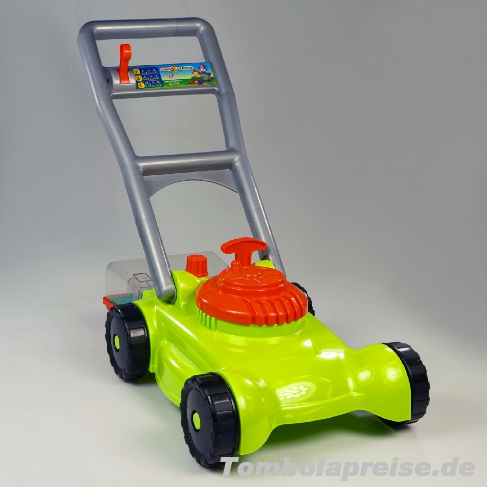 Tombolapreis Spielzeug-Rasenmäher