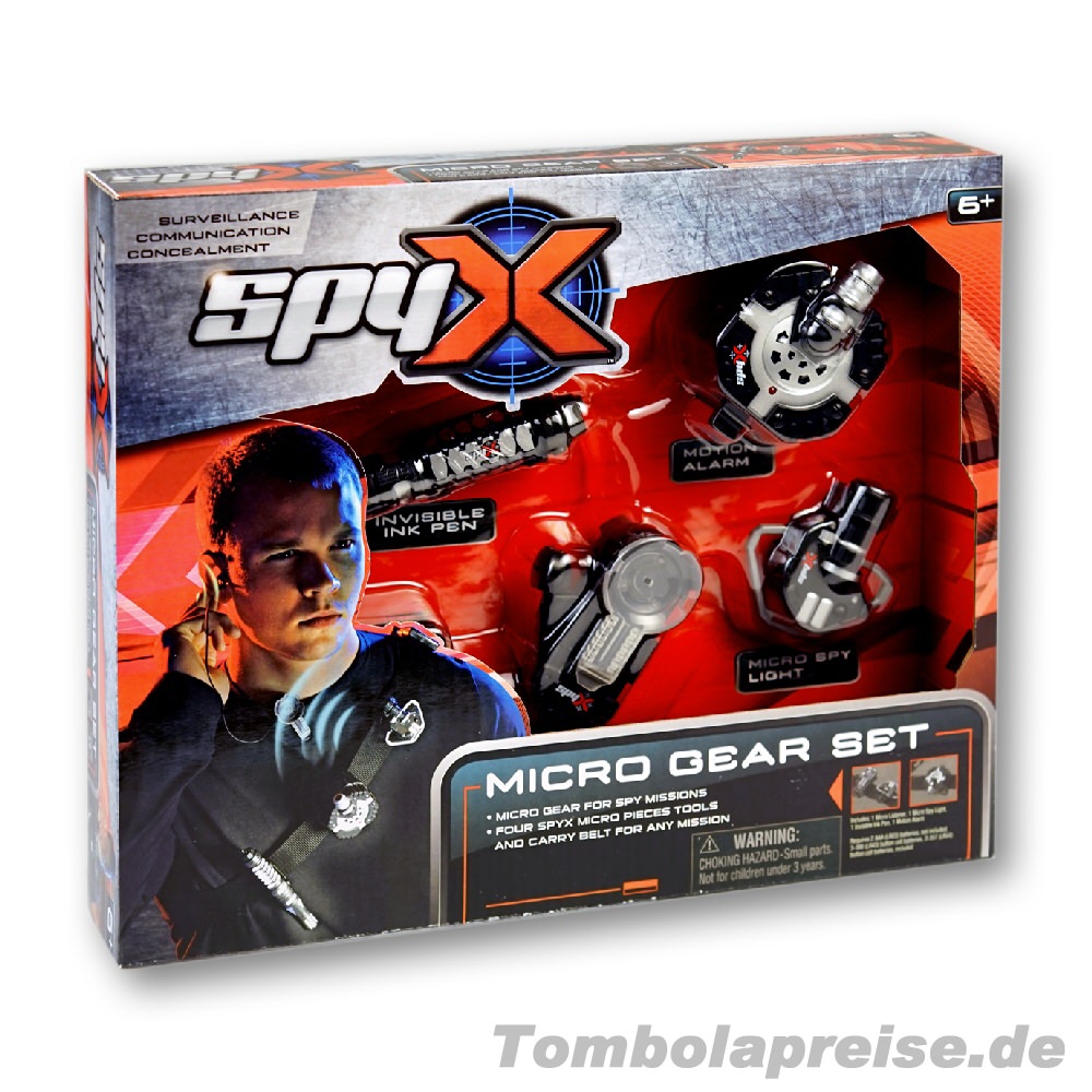 Tombolapreis Spionage-Spielset