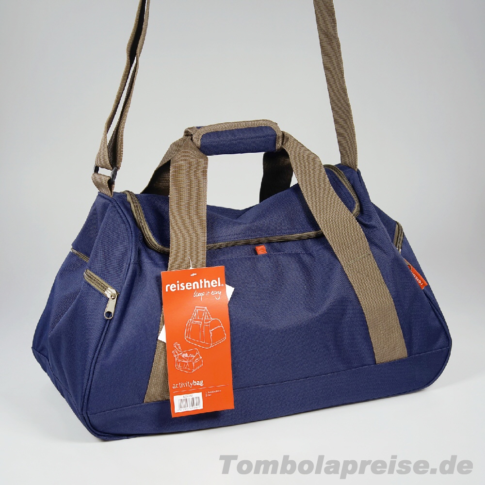 Tombolapreis Sport- und Reisetasche blau