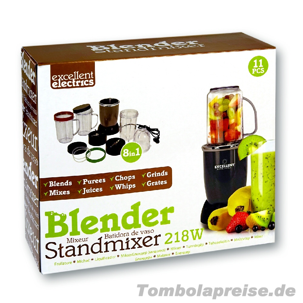 Tombolapreis Standmixer 11er Set