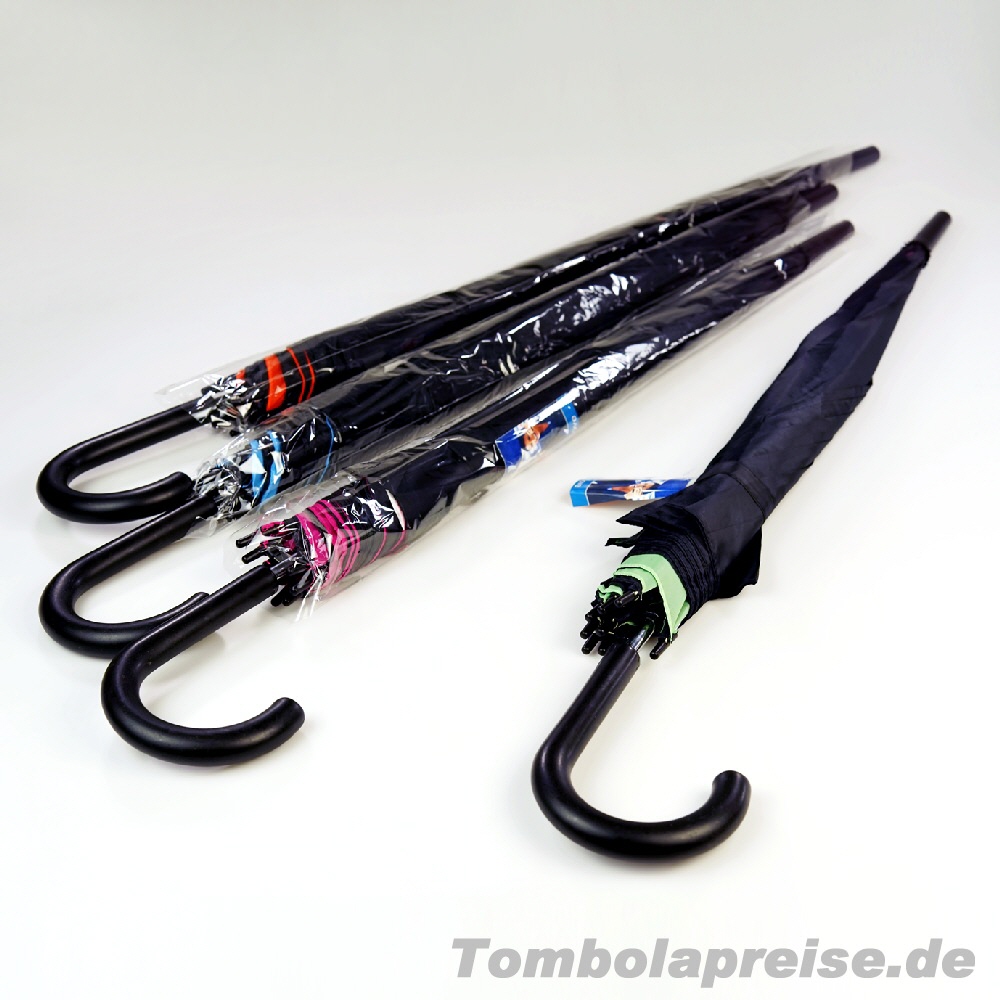 Tombolapreis Schwarze Stockschirme