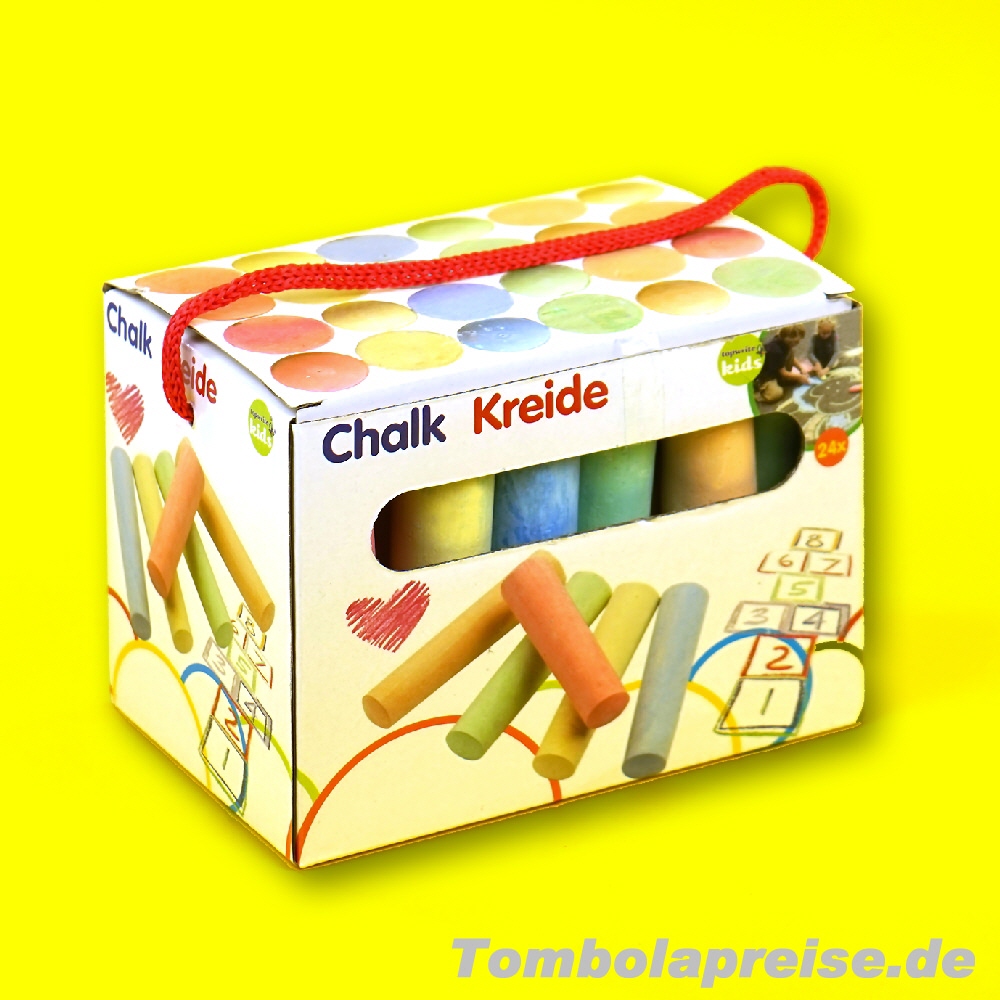 Tombolapreis Straßen-Malkreide 24er Set