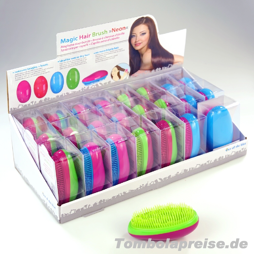Tombolapreis Striegel-Haarbürste bunt