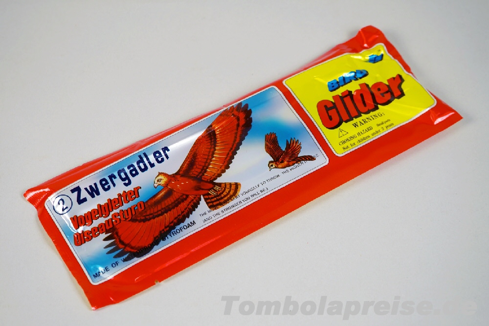 Tombolapreis Styropor-Gleiter