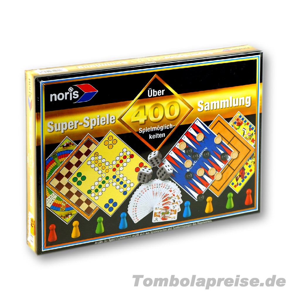 Tombolapreis 400er-Spielesammlung