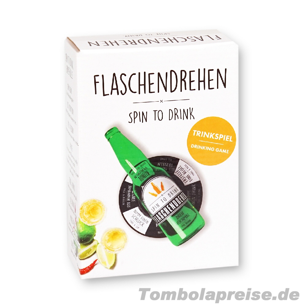 Tombolapreis Trinkspiel Flaschendrehen