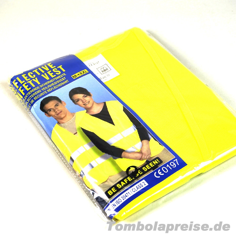 Tombolapreis Sicherheitsweste