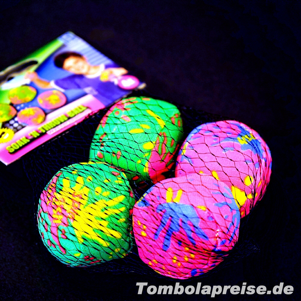 Tombolapreis 4er-Set Wasser-Spaßbälle