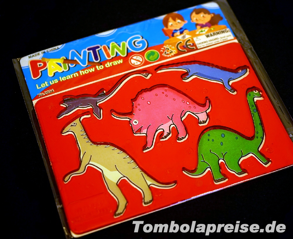 Tombolapreis Zeichen-Schablone
