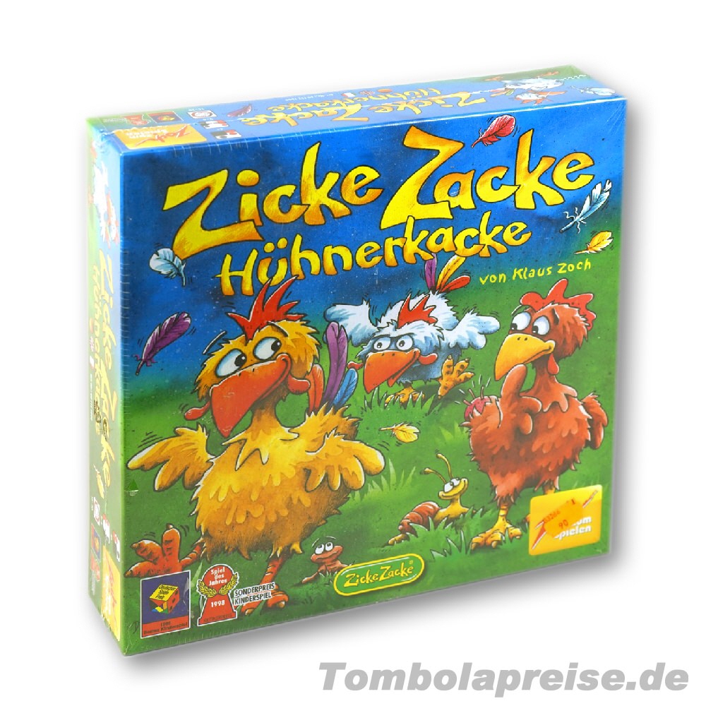 Tombolapreis Spiel Zicke-Zacke-Hühner...
