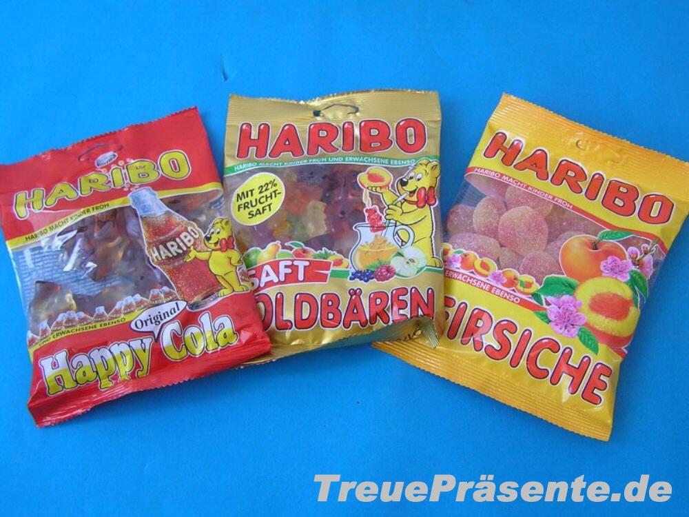 Haribo Fruchtgummis sortiert