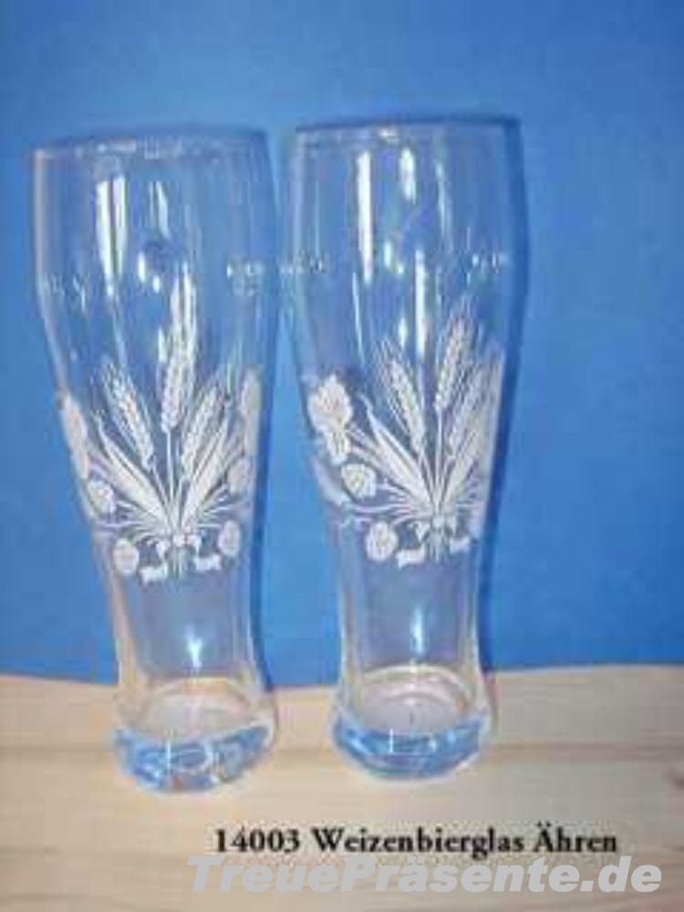 Weizenbiergl&auml;ser