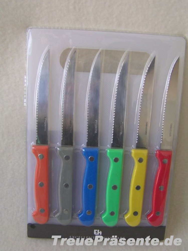 Messerset mit Schneidbrett