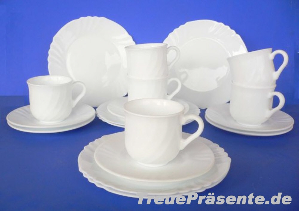 Kaffeeset weiß