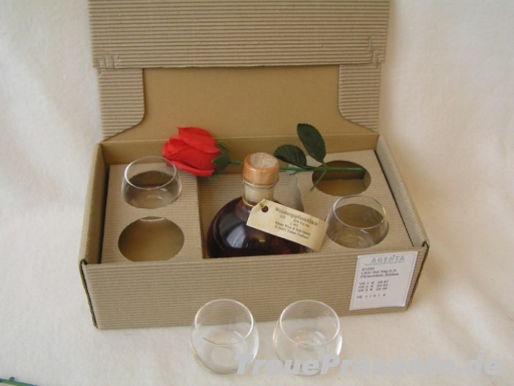 Likör-Set mit Gläsern