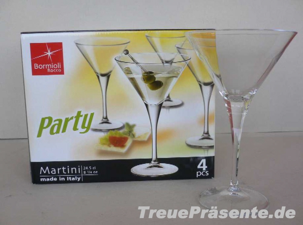 Cocktailgläserset Party
