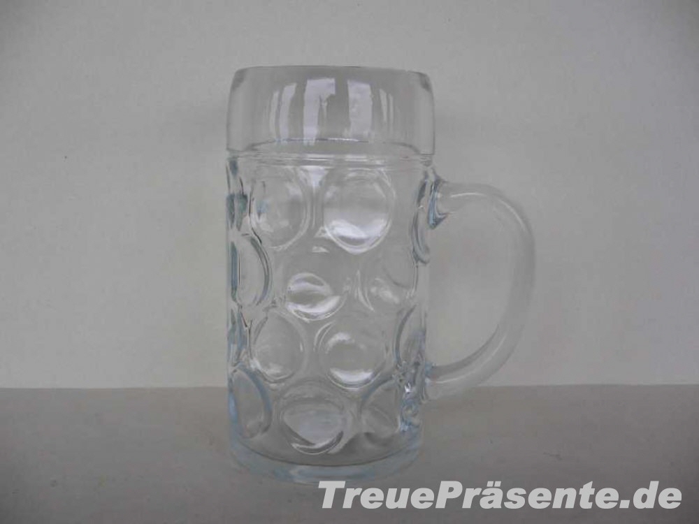 Glas-Maßkrug Isar